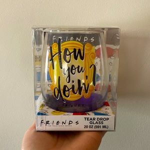 Friends Wine Glass